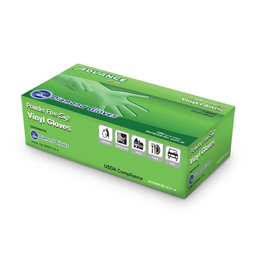 IF48I Clear Vinyl Gloves — vinyl gloves from AEKONAMI